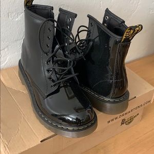New Delaney Dr. Martens Black Noir